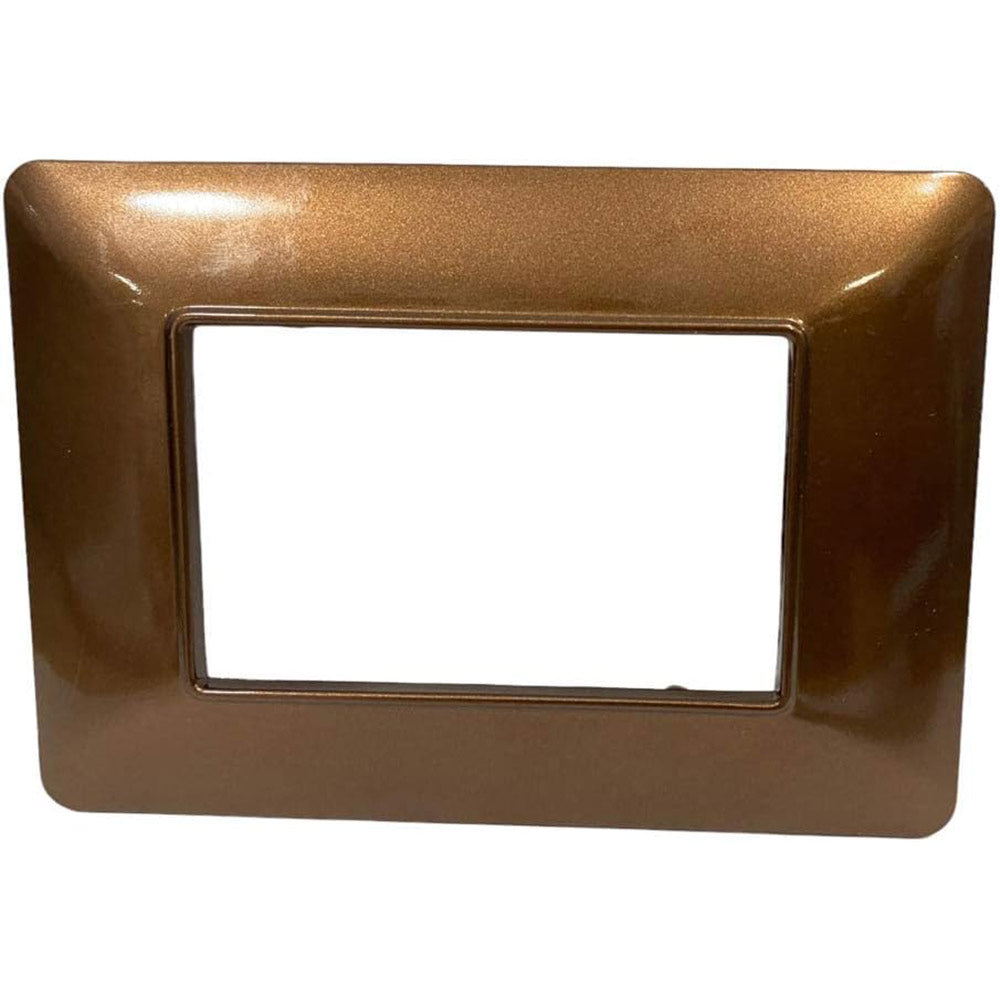 Placchetta3 4 6 posti bronzo compatibile con matix cover - ambraled