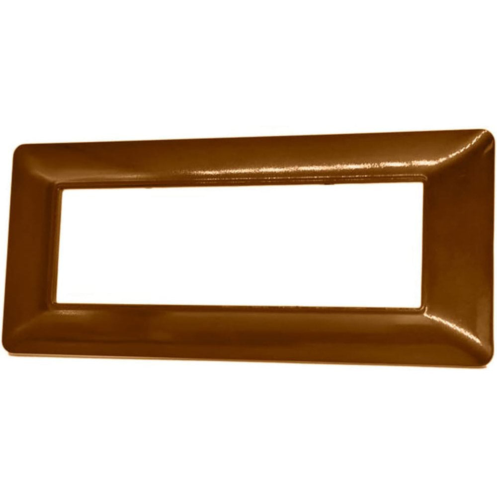 Placchetta3 4 6 posti bronzo compatibile con matix cover - ambraled
