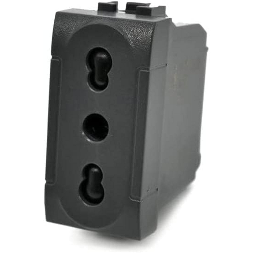 Presa bipasso bivalente 10-16A – Compatibile con Living Light International Air - ambraled