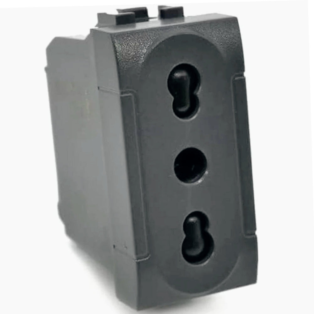Presa bipasso bivalente 10-16A – Compatibile con Living Light International Air - ambraled
