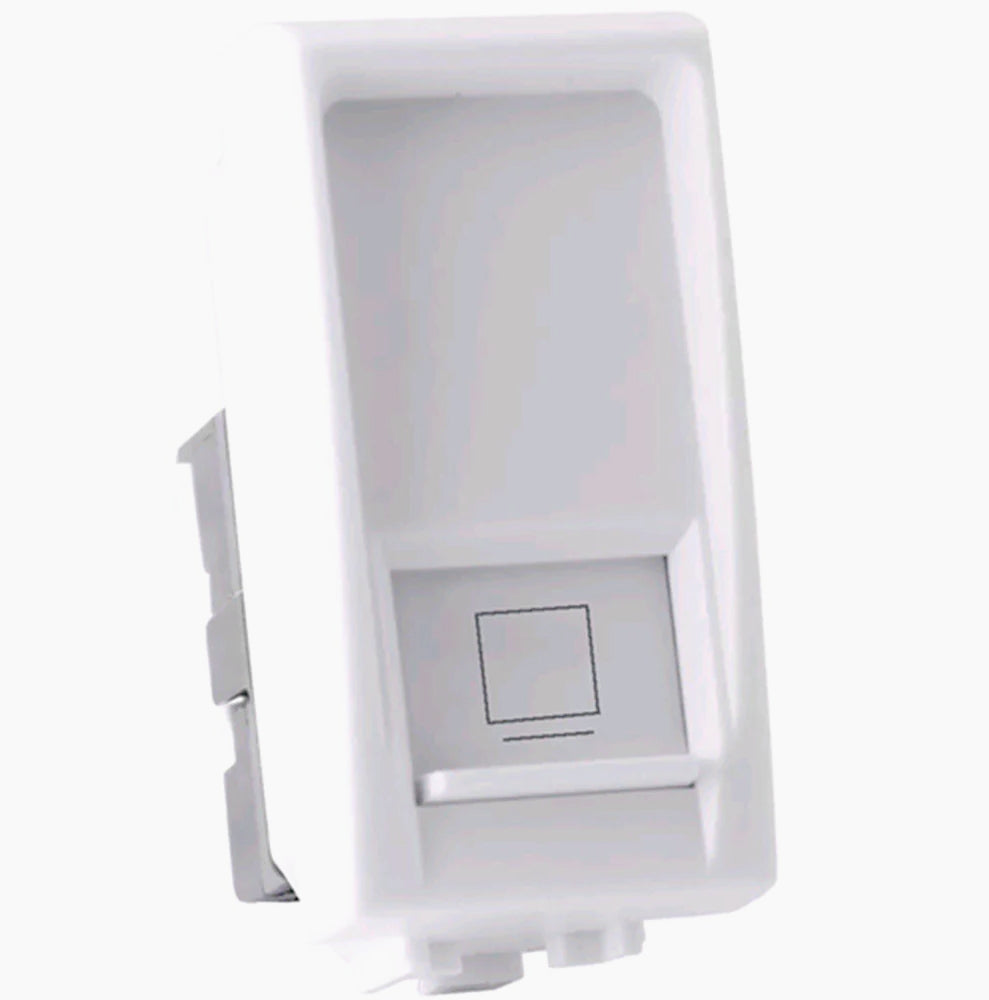 Presa di rete LAN RJ45 8P8C UTP Cat5e – 1 Porta, compatibile con Living Light International Air - ambraled