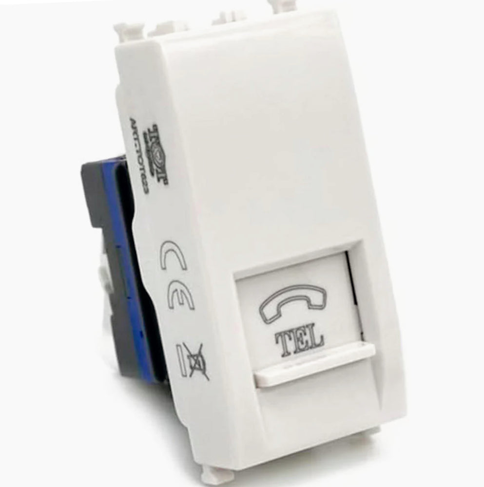 Presa telefonica RJ11 – Compatibile con Living Light International Air - ambraled