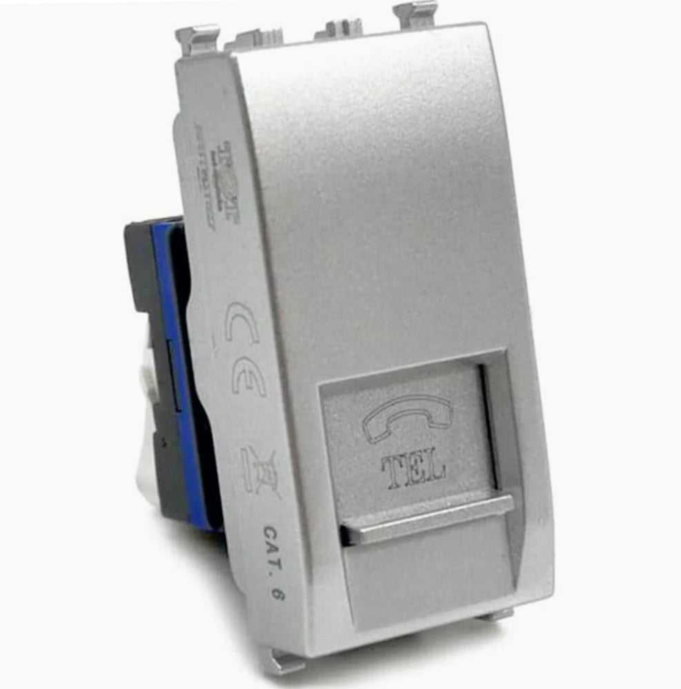 Presa telefonica RJ11 – Compatibile con Living Light International Air - ambraled