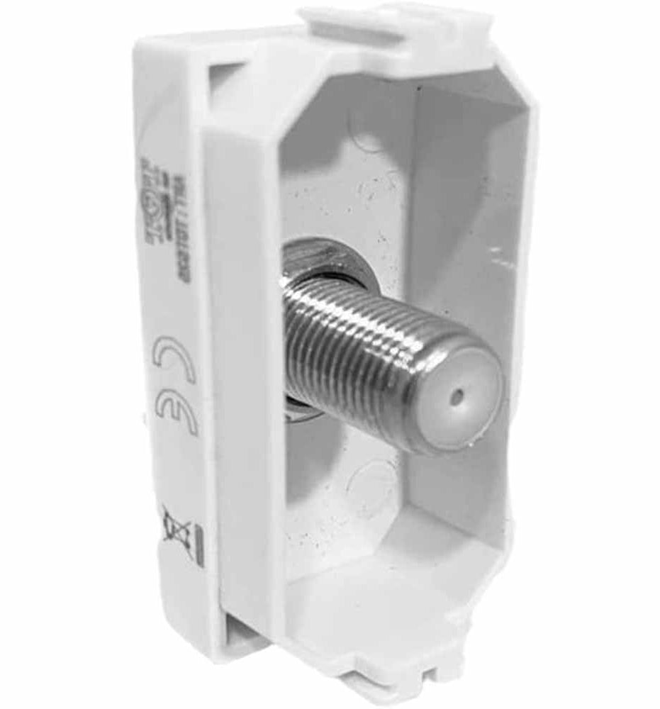 Presa TV a vite satellitare – Connettore femmina, compatibile con Matix - ambraled