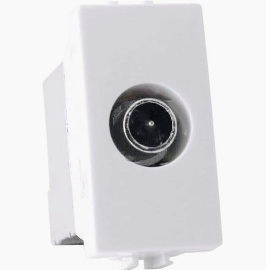 Presa TV passante compatibile con matix connettore maschio