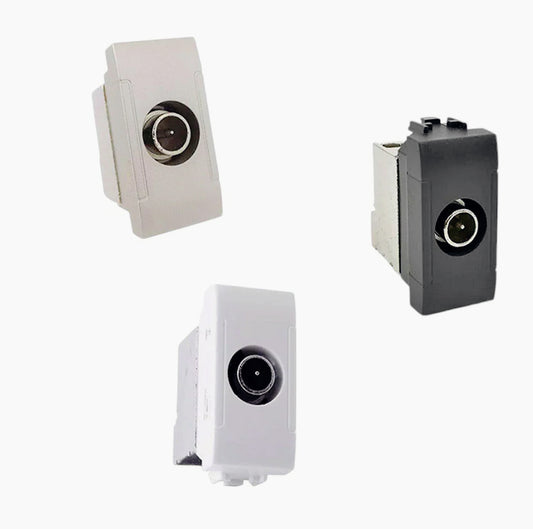 Presa TV passante maschio – Compatibile con Living Light International Air