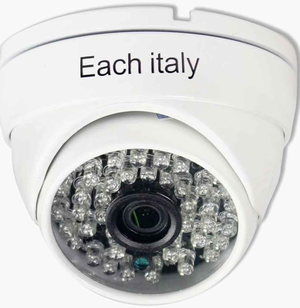 Telecamera dome AHD 3MPX 1080p con lente 3,6mm, 48 LED IR e visione notturna - Sicurezza e sorveglianza interna