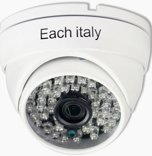 Telecamera dome AHD 3MPX 1080p con lente 3,6mm, 48 LED IR e visione notturna - Sicurezza e sorveglianza interna