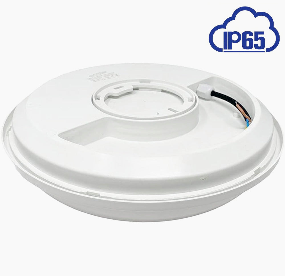 Plafoniera LED da Soffitto 24W - IP65, Luce Regolabile 6500K (Fredda) / 4000K (Naturale) / 3000K (Calda)