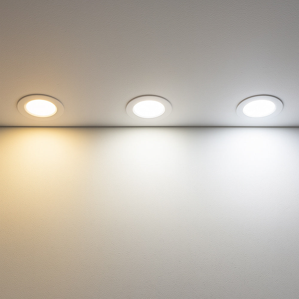 Faretto led GU10 8 watt tecnologia CCT 3IN1 luce 6500k 3000k 4000k - ambraled