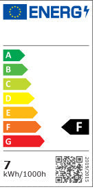 Faretto led GU10 7 watt tecnologia CCT 3IN1 luce 6500k 3000k 4000k