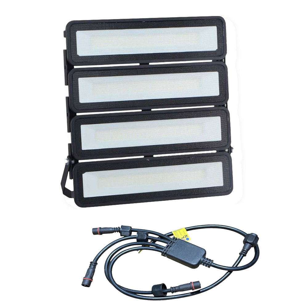 Faro led proiettore modulare 100 e 200 watt luce fredda 6500k IP65 - ambraled