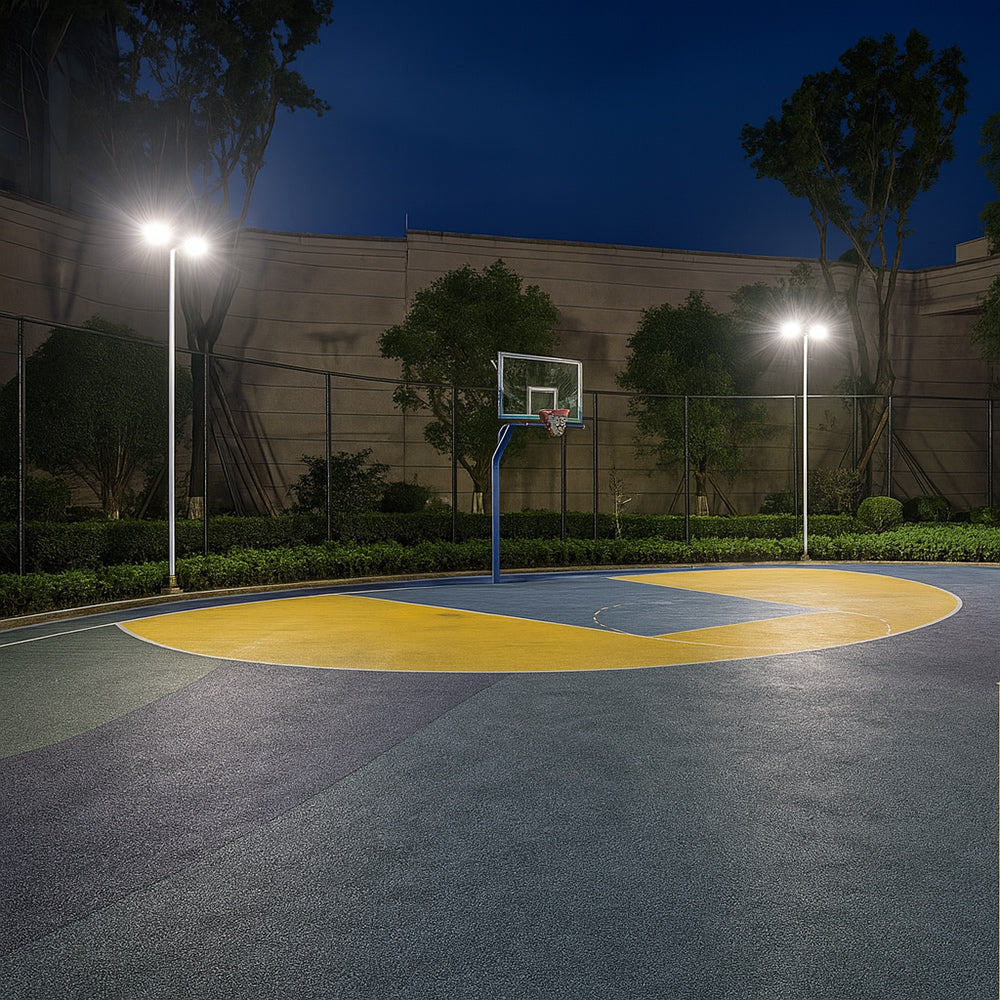 Faro led proiettore modulare 100 e 200 watt luce fredda 6500k IP65 - ambraled