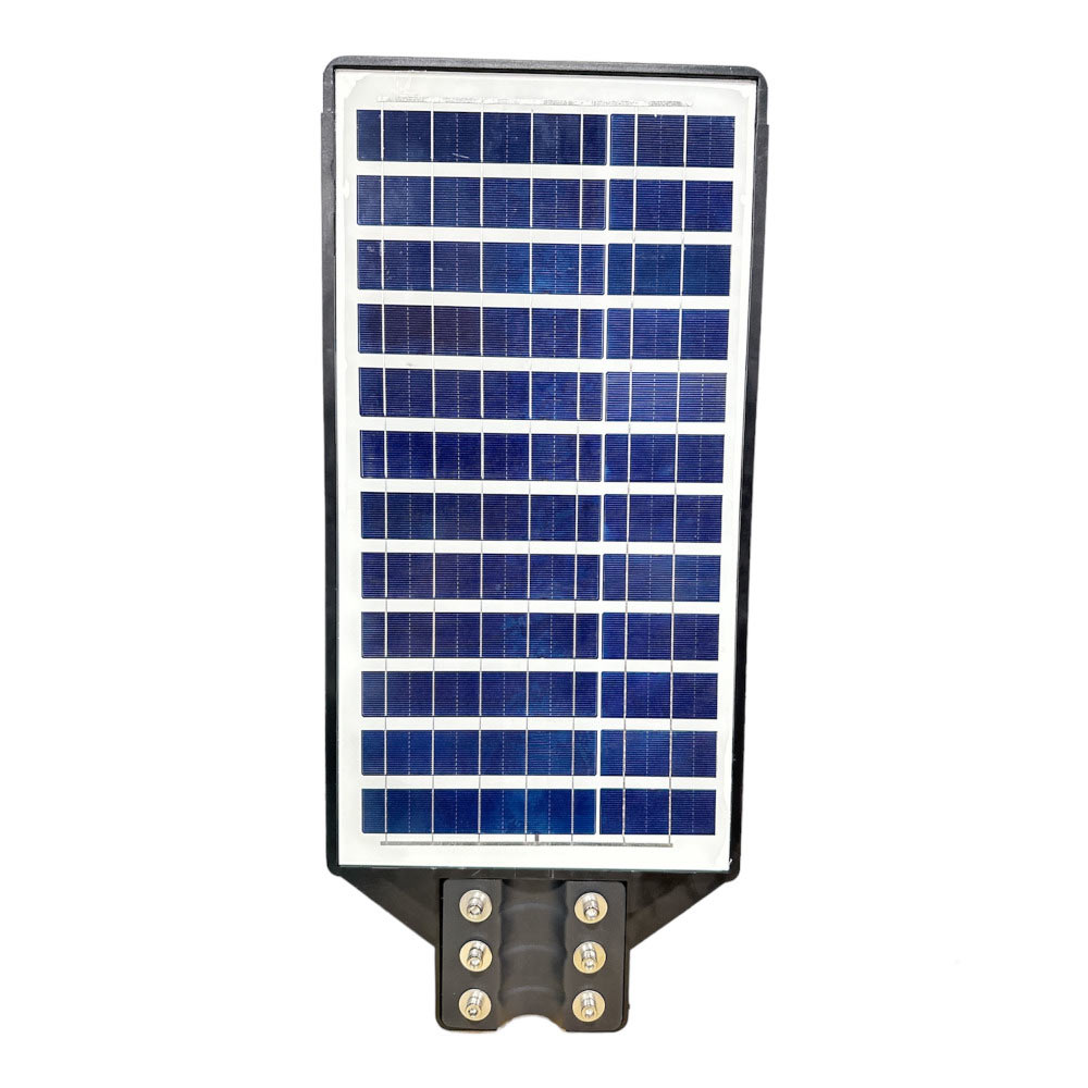 Faro stradale solare 450 led 1000W sensore crepuscolare movimento IP66 - ambraled