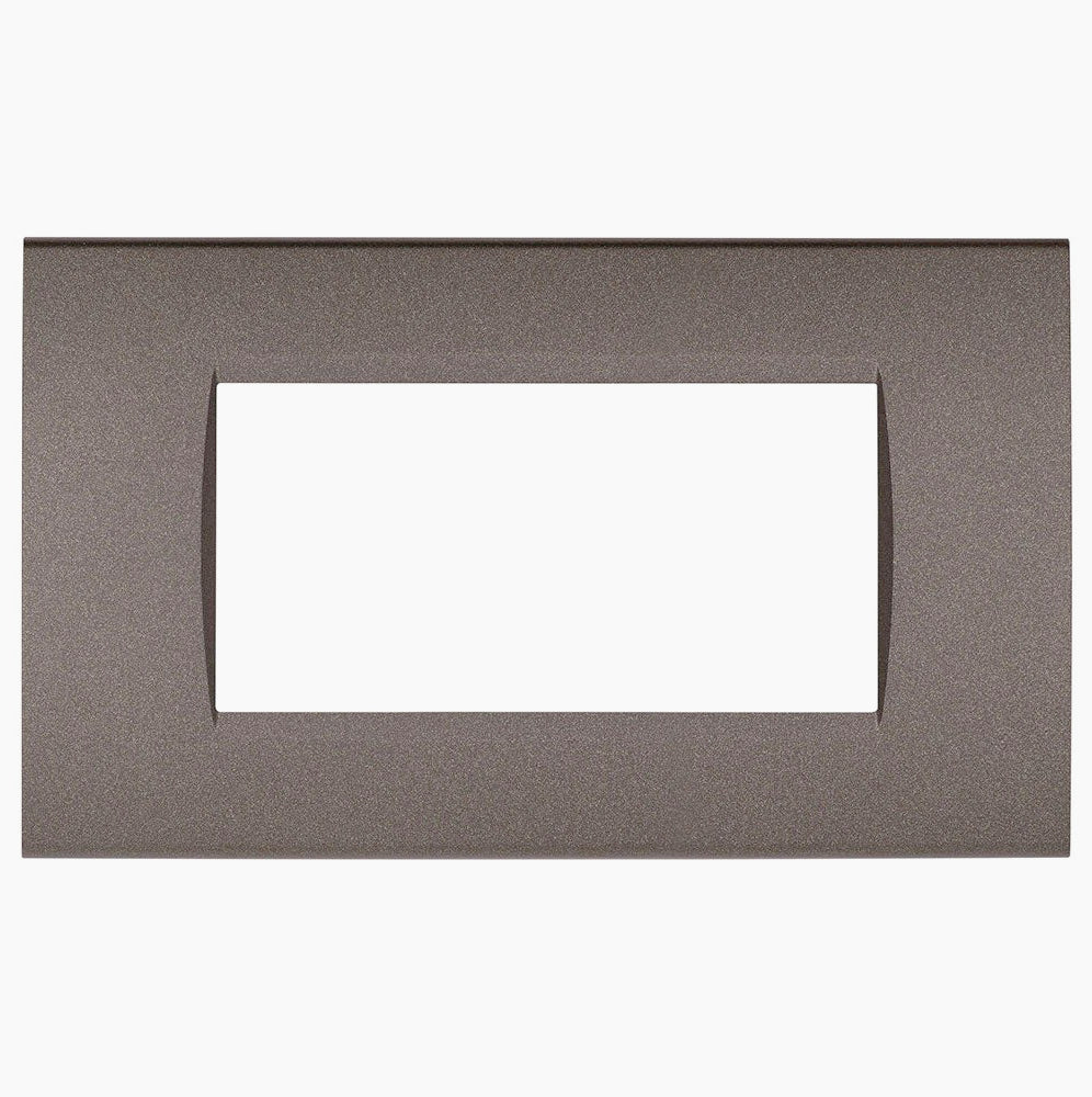 Placchetta "Testa di Moro" 3-7 Posti – Compatibile con Living Light Cassetta 503