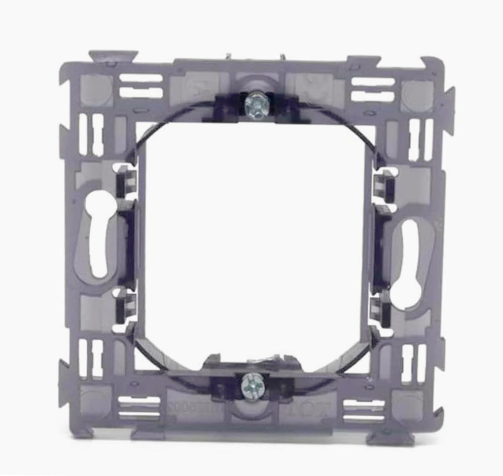 Supporto modulo per placche 2/3/4/7 posti – Compatibile con Matix, ideale per impianti elettrici e interruttori