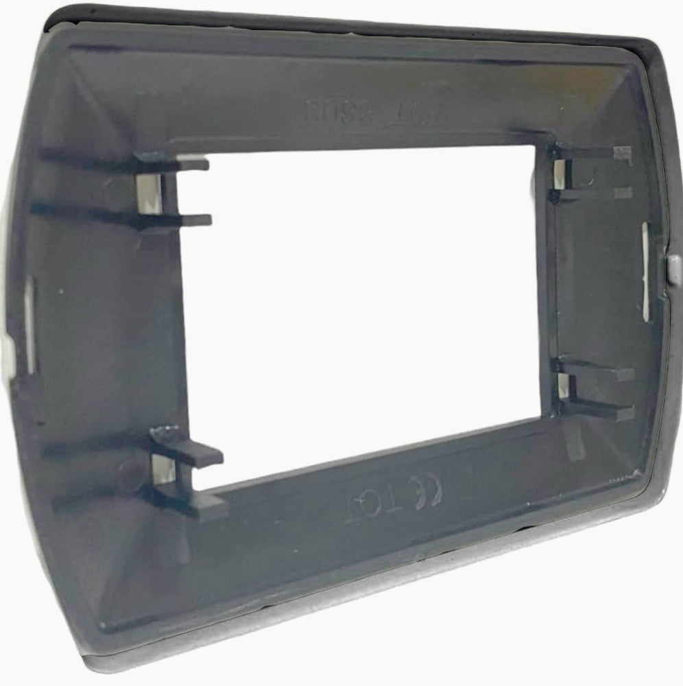 Placchetta Nera 3-7 Posti – Compatibile con Living International Cassetta 503