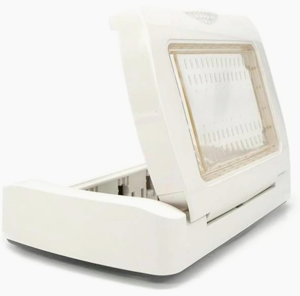Placca idrobox IP55 bianca 4 posti, compatibile Living Light International