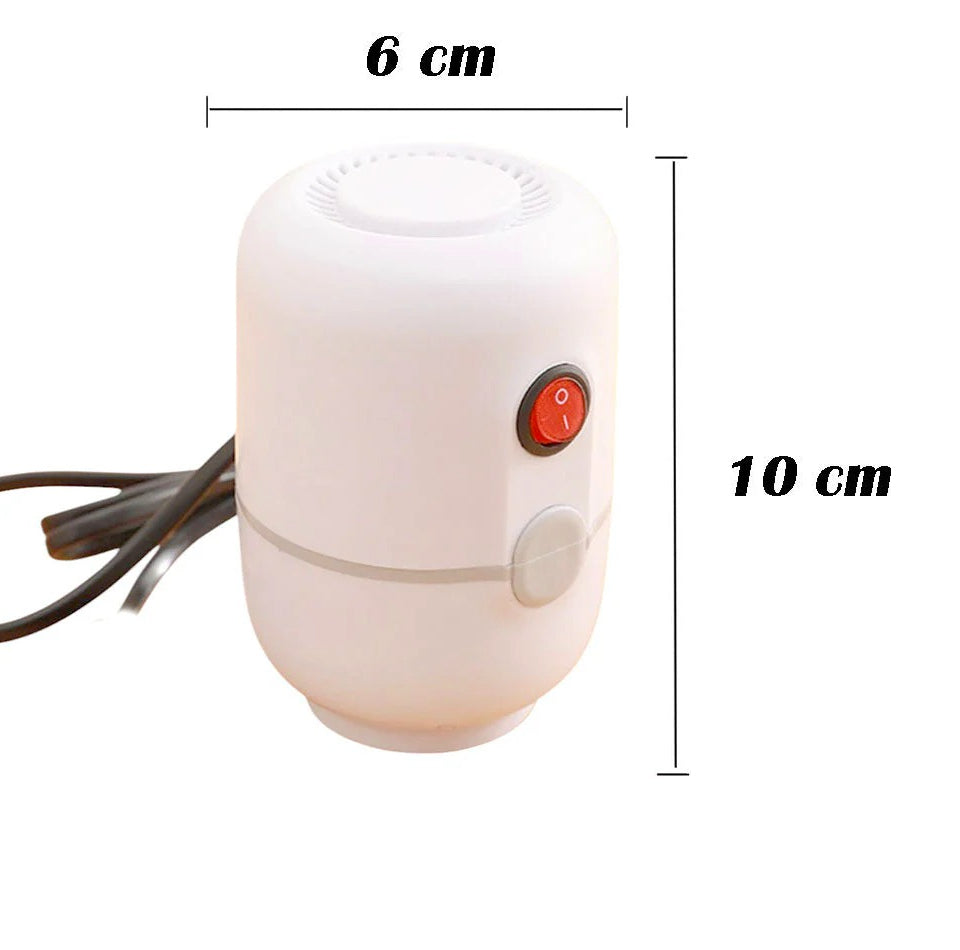 Pompa ad aria elettrica per sacchetti sottovuoto (2 sacchetti da 80x60 cm) - ambraled