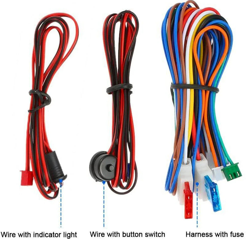 Allarme auto universale 15W sirena 2 telecomandi - ambraled