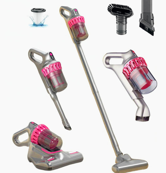 Aspirapolvere cordless 4in1 100W – Ricaricabile, filtro incluso e accessori multiuso - ambraled