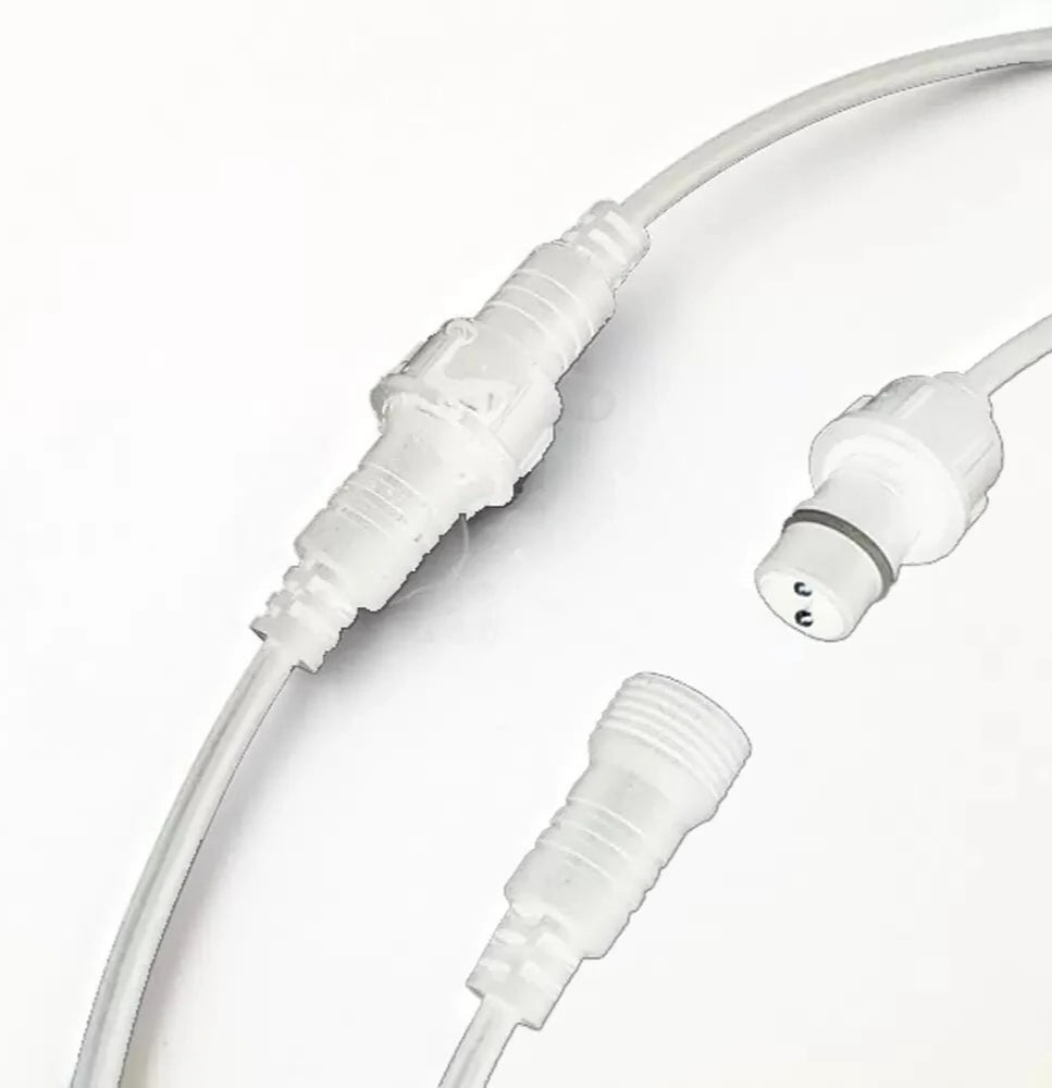 Catena luminosa 10m – 10 E27, IP65, prolungabile - ambraled