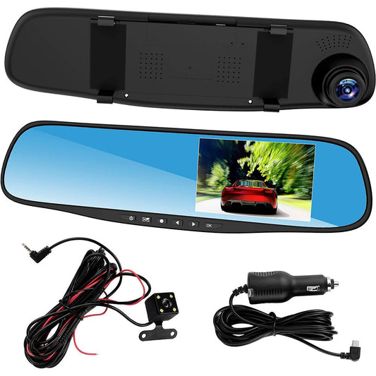 Specchietto retrovisore con telecamera retromarcia Dash Cam - ambraled