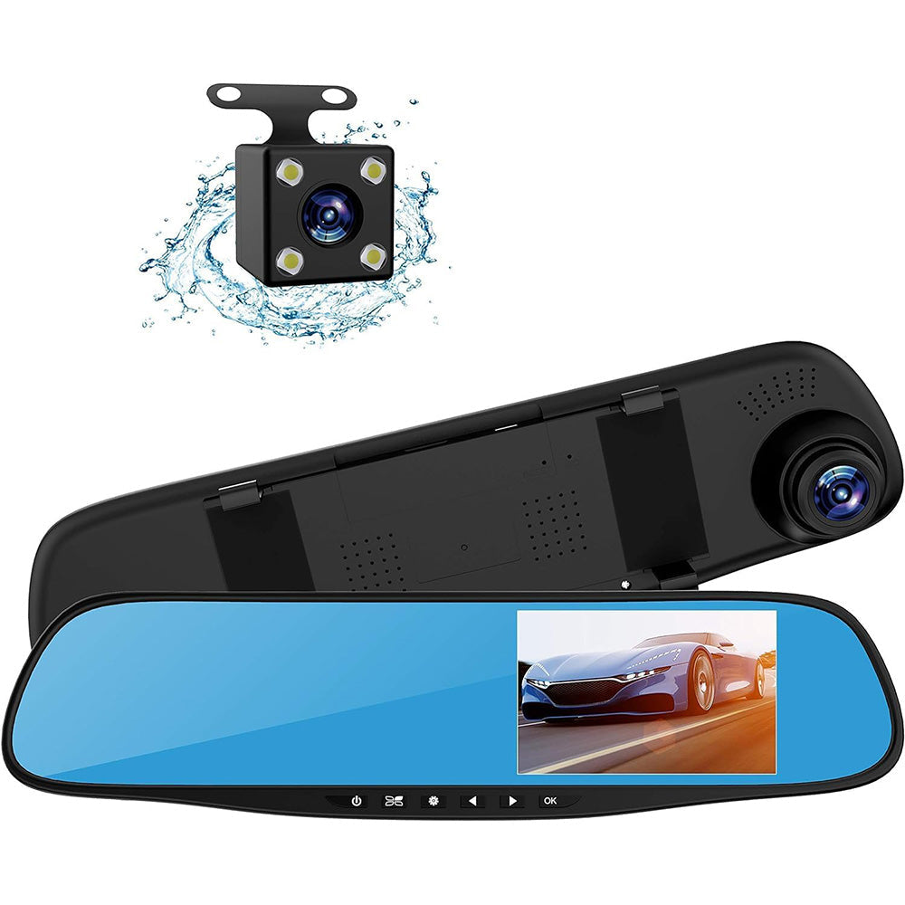 Specchietto retrovisore con telecamera retromarcia Dash Cam - ambraled