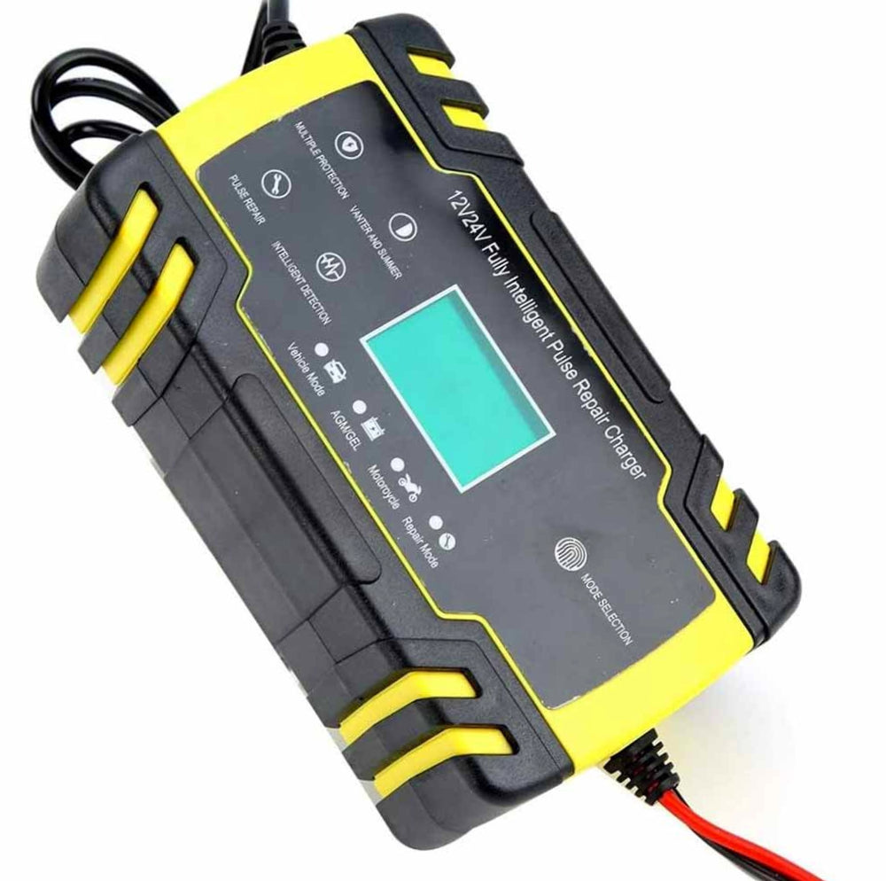 Caricatore impulsi 12/6V con display – ripara auto/moto - ambraled