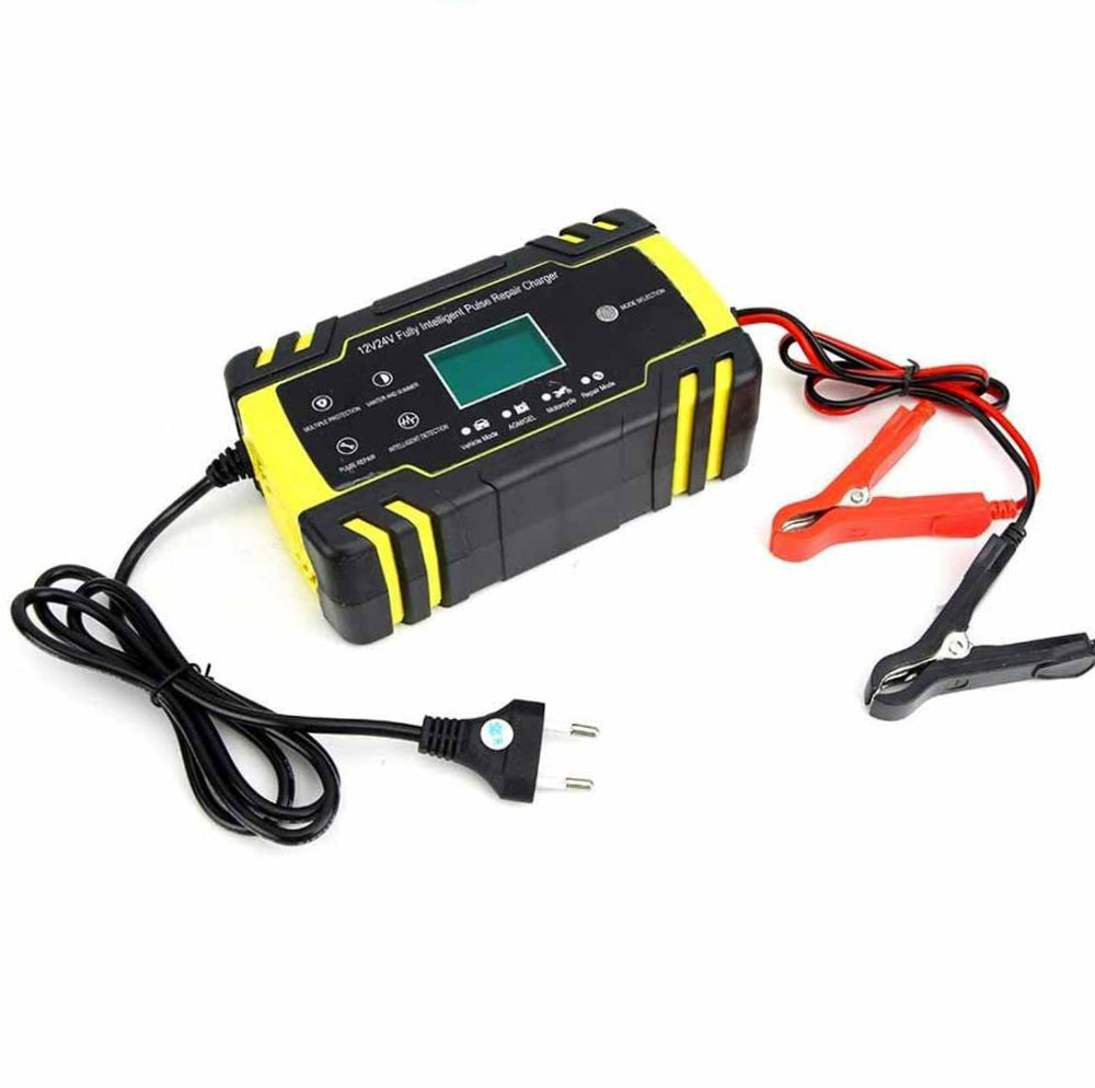 Caricatore impulsi 12/6V con display – ripara auto/moto - ambraled