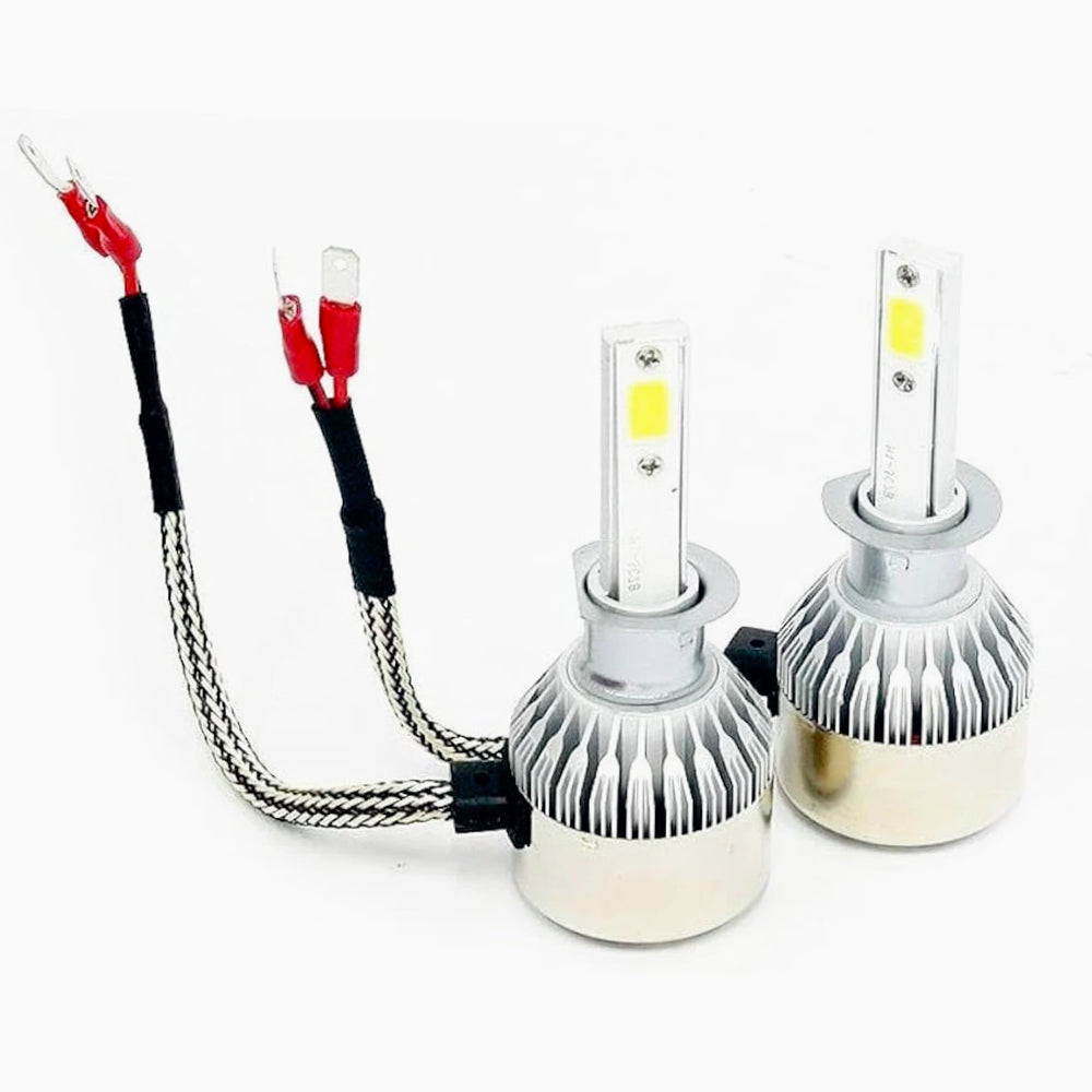 Lampadine LED COB H1 – 6000K 12/24V luce 360° auto - ambraled