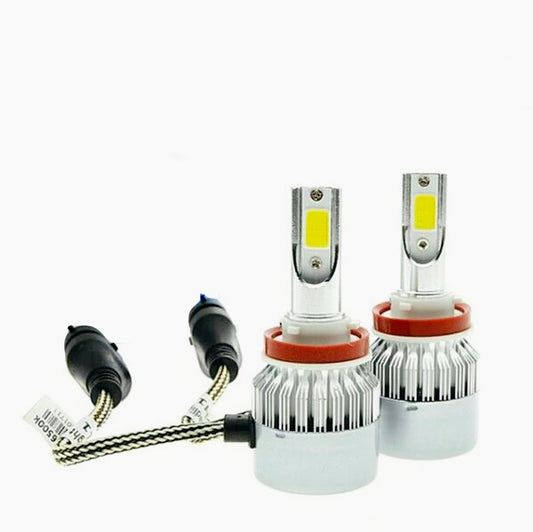 Lampadine LED COB H11 – 6000K 12/24V luce 360° auto - ambraled