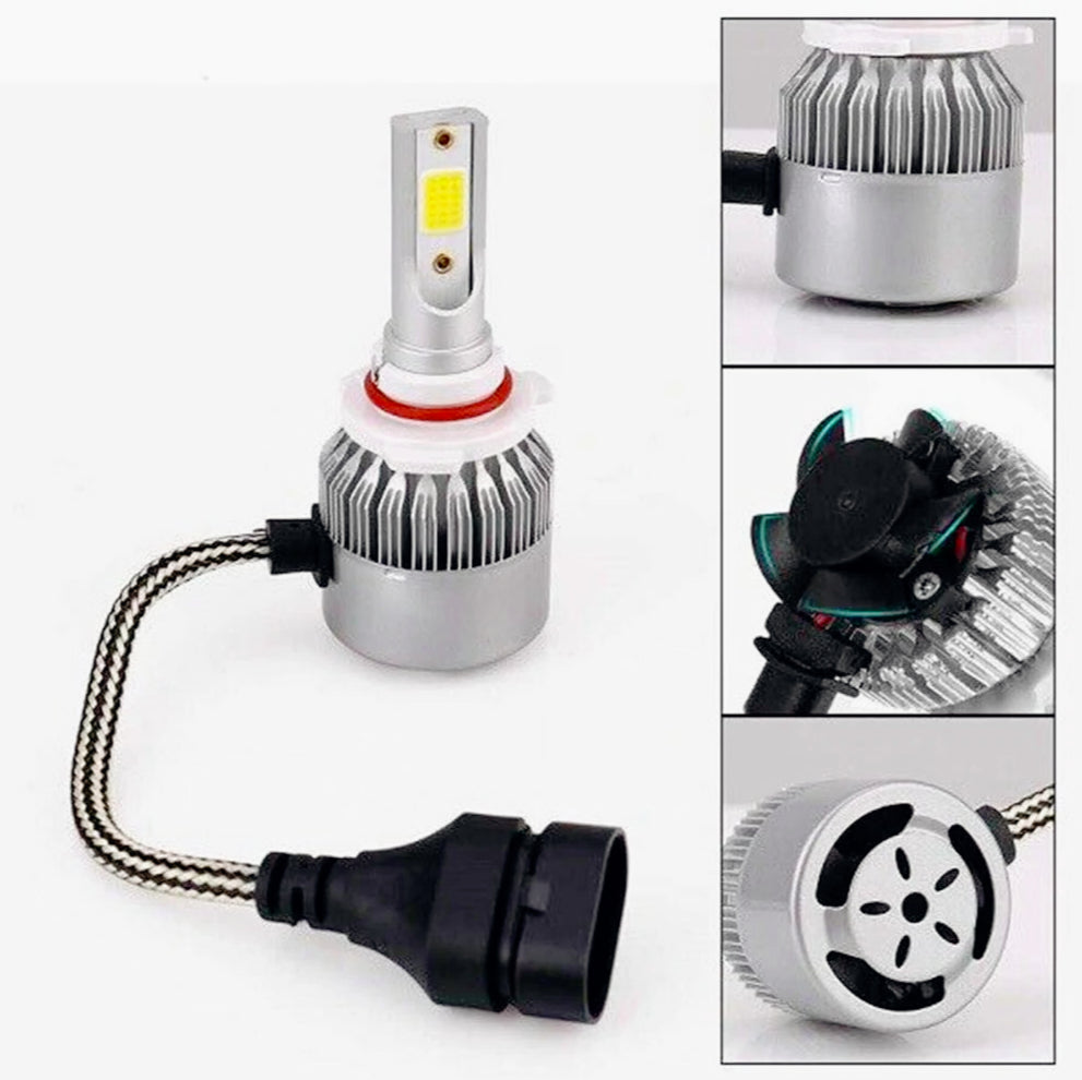 Lampadine LED COB H11 – 6000K 12/24V luce 360° auto - ambraled