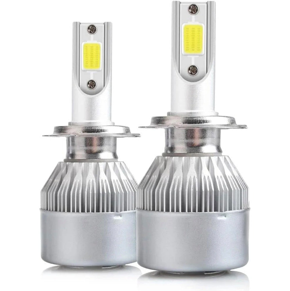 Lampadine LED COB H4 – 6000K 12/24V luce 360° auto - ambraled