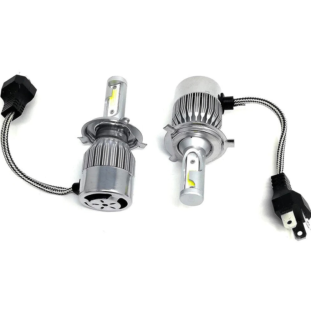 Lampadine LED COB H4 – 6000K 12/24V luce 360° auto - ambraled