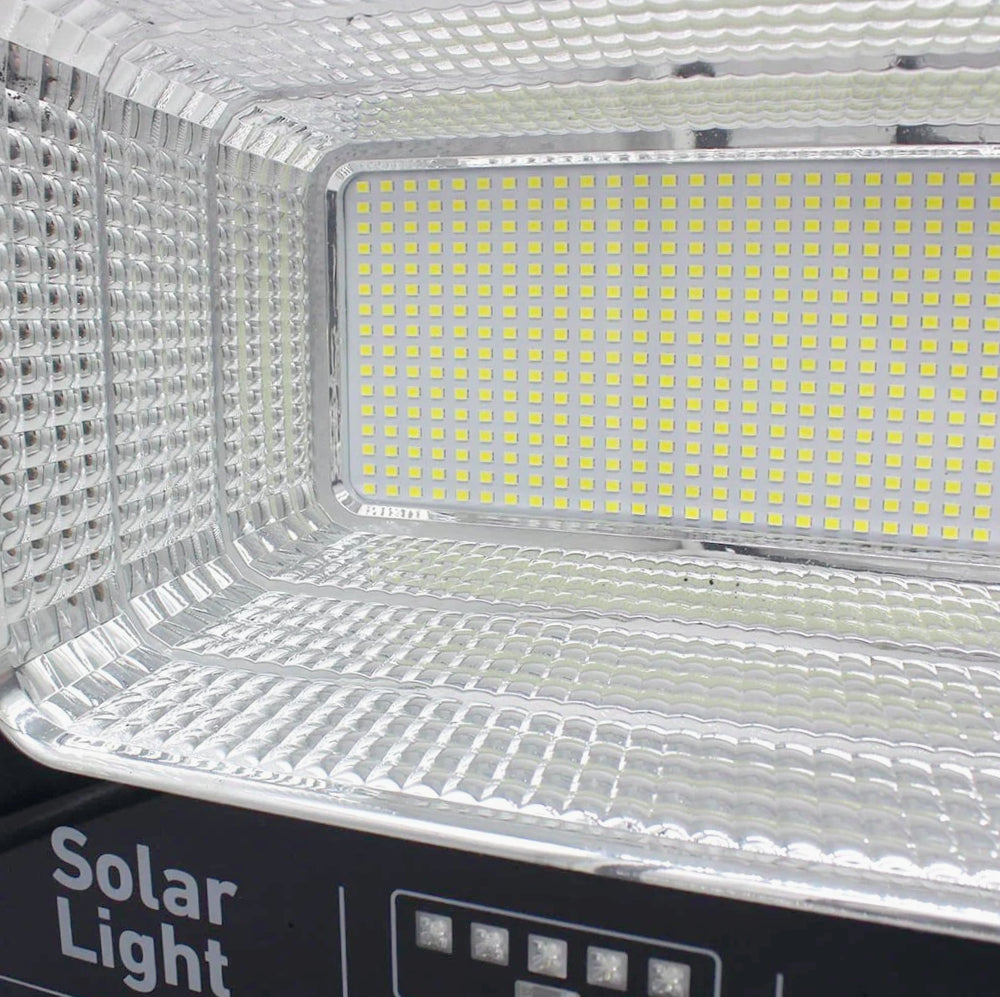 Faro solare LED 100W – sensore crepuscolare 6500K IP66 - ambraled