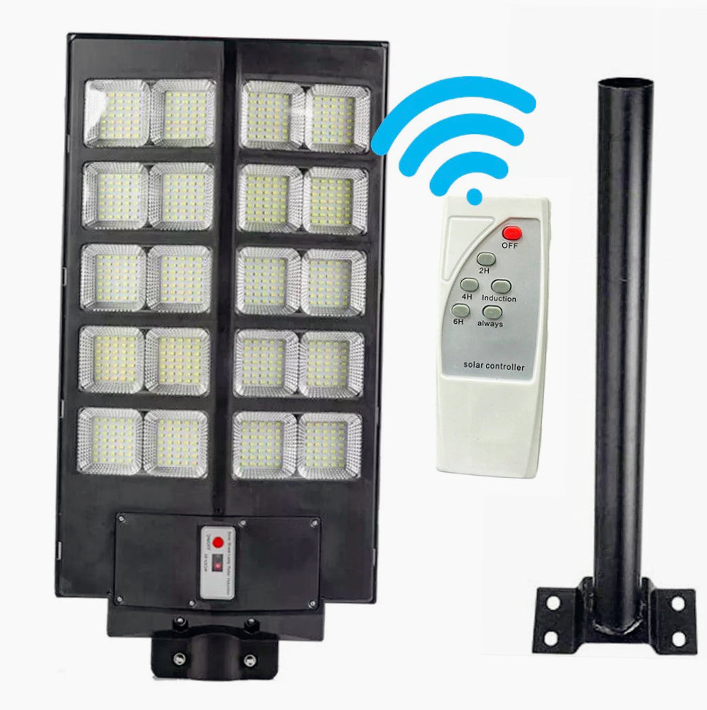 Lampione solare 2000W – Stradale crepuscolare IP66 - ambraled