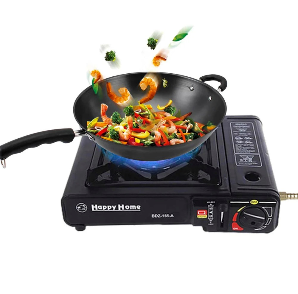 Fornello a gas da campeggio – 1 bruciatore per casa e picnic - ambraled