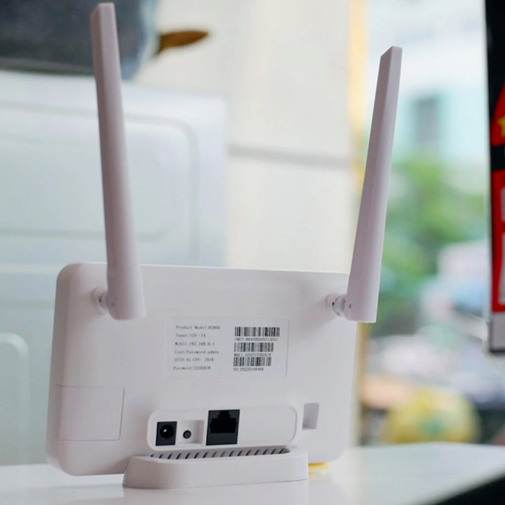 Modem 4G – 2 antenne router Wi-Fi LAN hotspot 300Mbps - ambraled