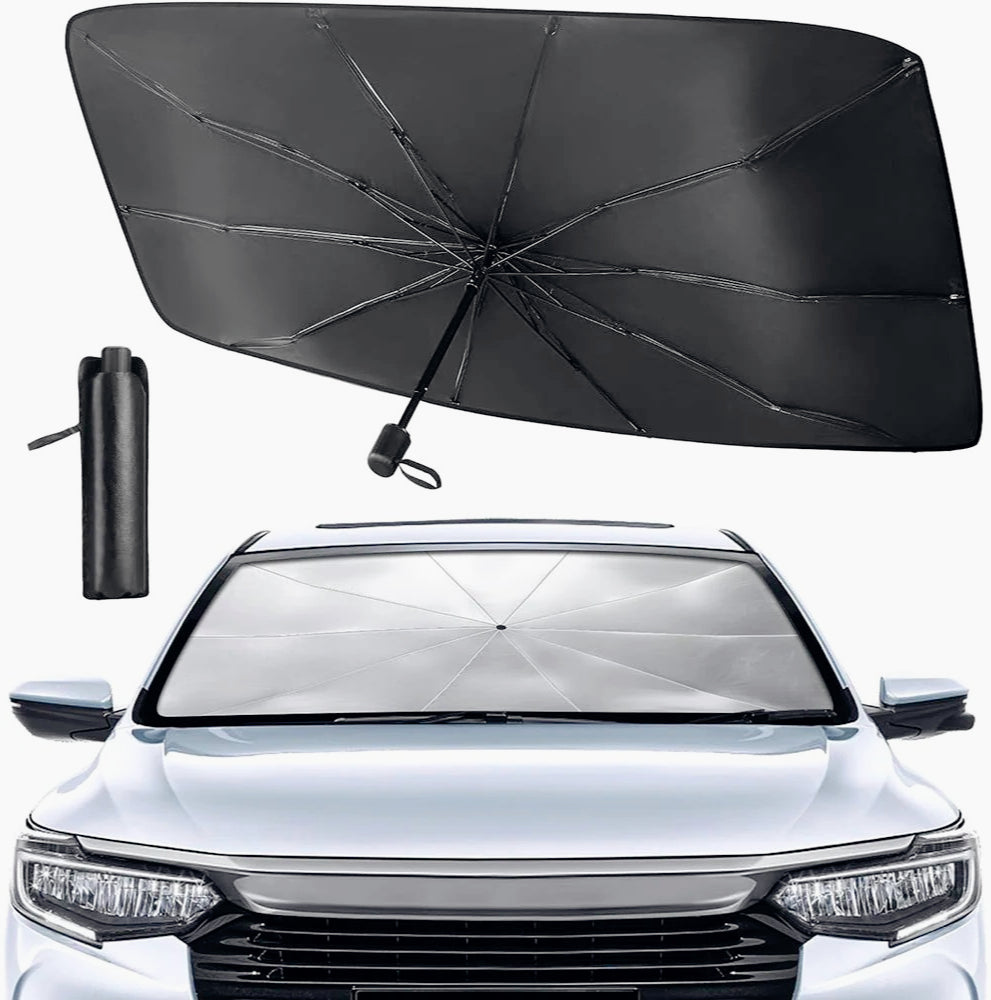 Parasole auto universale 10 stecche – protezione UV - ambraled
