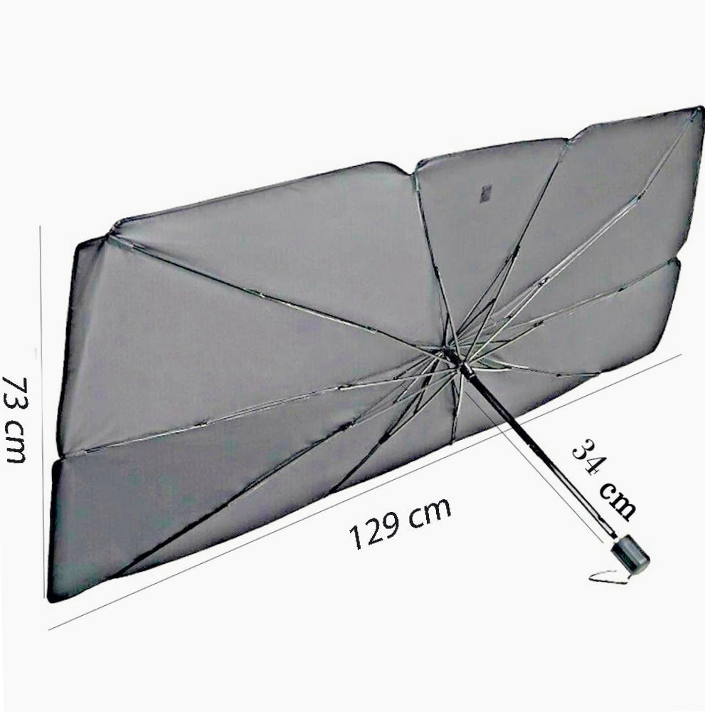 Parasole auto universale 10 stecche – protezione UV - ambraled