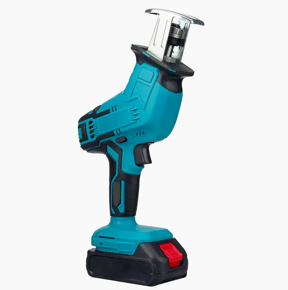Seghetto a gattuccio 2 batterie 48V con 4 lame per metallo legno e alluminio - ambraled