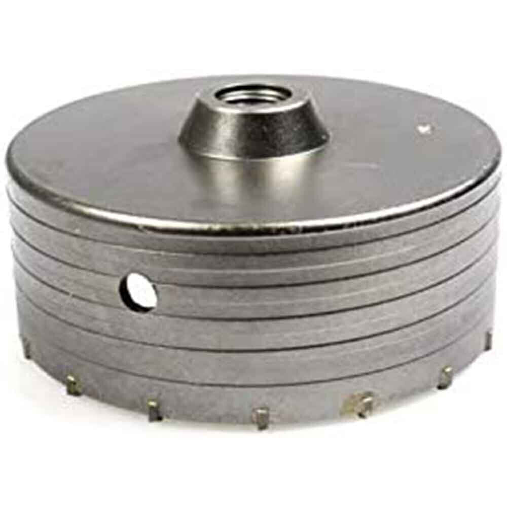 Fresa carotatrice a tazza in acciaio ø 130 mm ø foro 25 mm per muro - ambraled