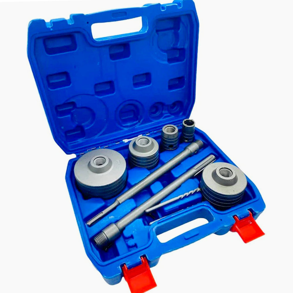 Kit 9 frese a tazza carotatrice – 30-100mm SDS Plus/Max 250mm - ambraled
