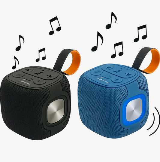 Cassa Bluetooth 10W – IPX6, radio FM, USB/SD/TF/AUX, ricaricabile - ambraled