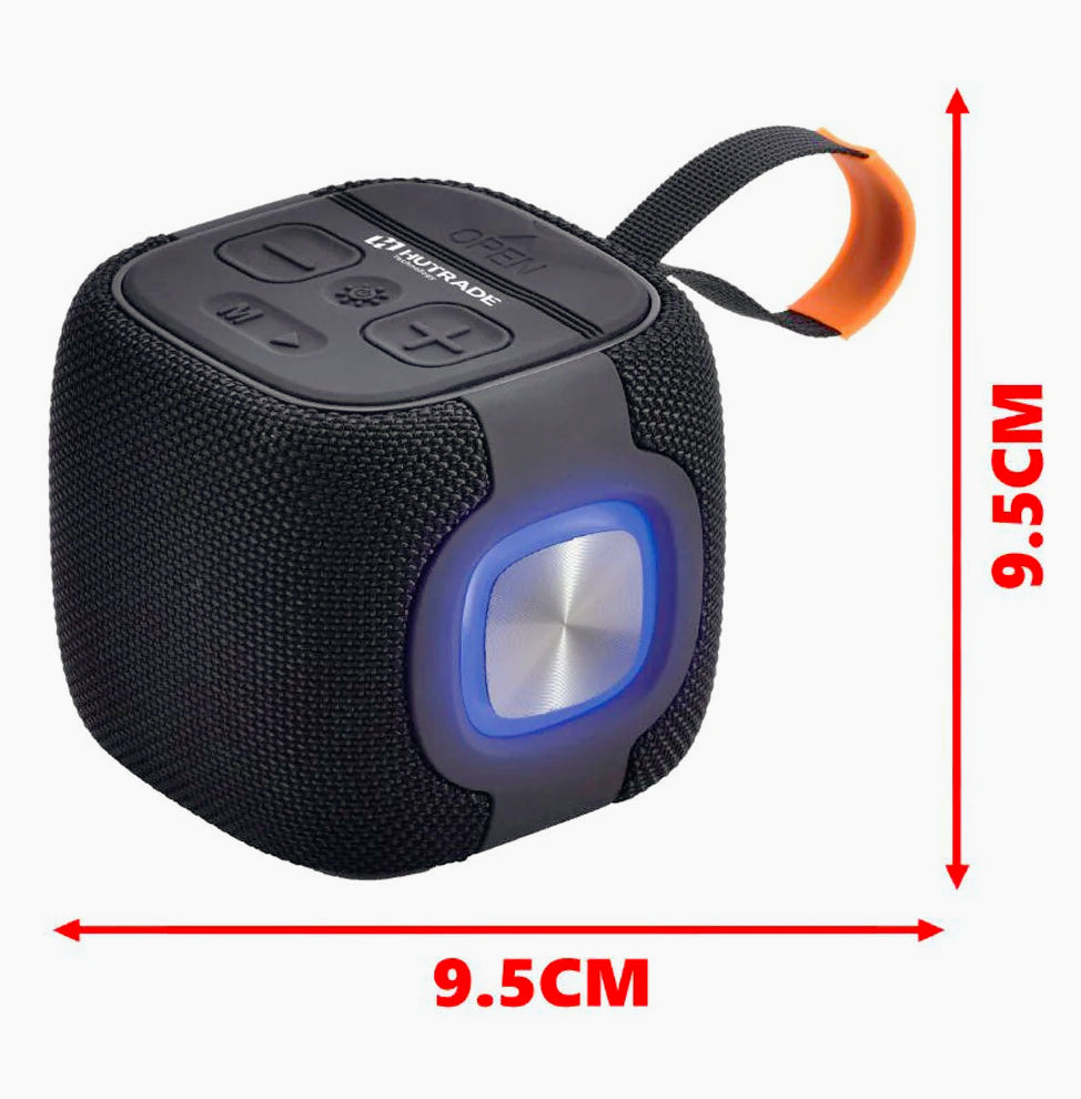 Cassa Bluetooth 10W – IPX6, radio FM, USB/SD/TF/AUX, ricaricabile - ambraled