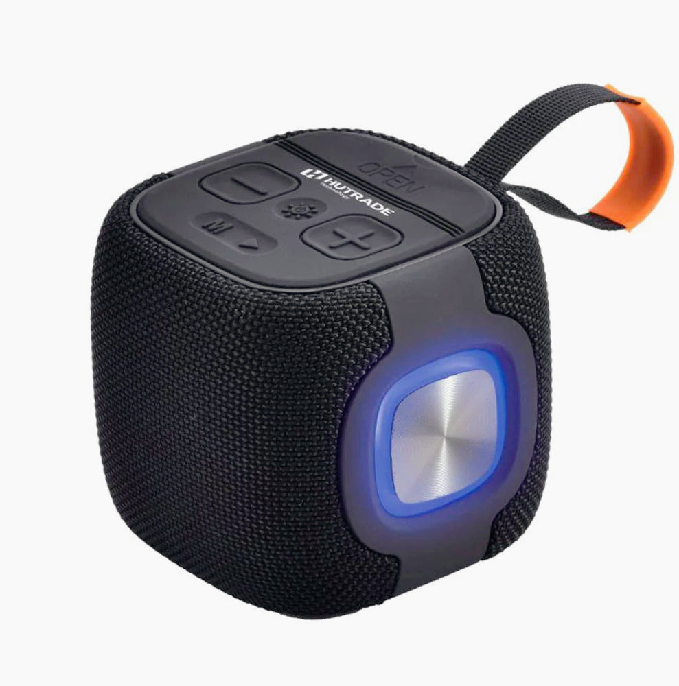 Cassa Bluetooth 10W – IPX6, radio FM, USB/SD/TF/AUX, ricaricabile - ambraled