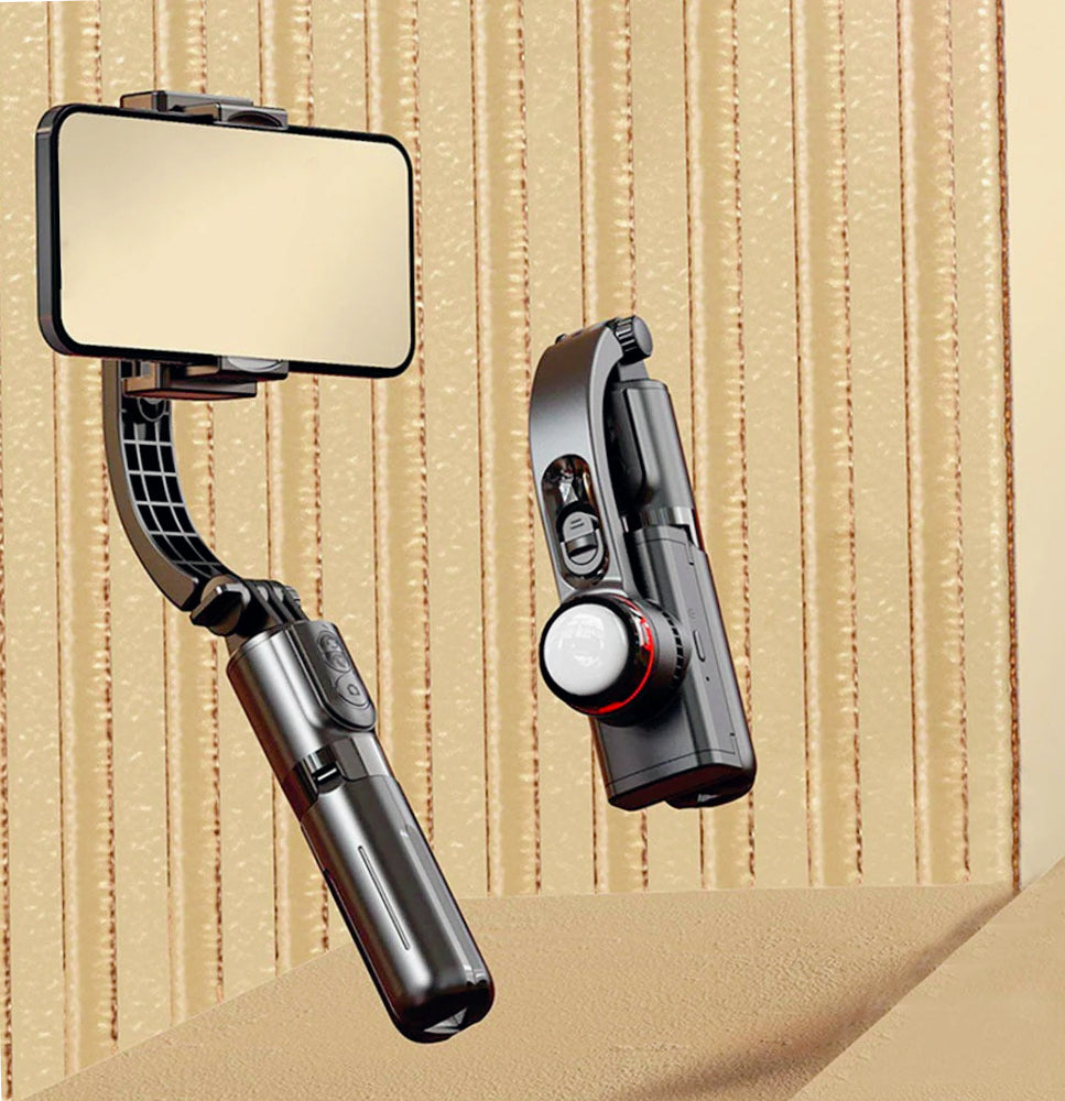 Gimbal smartphone – con treppiede, telecomando e rotazione 360° - ambraled