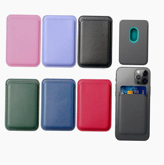 Supporto porta carta di credito magnetico per iPhone e cover - ambraled