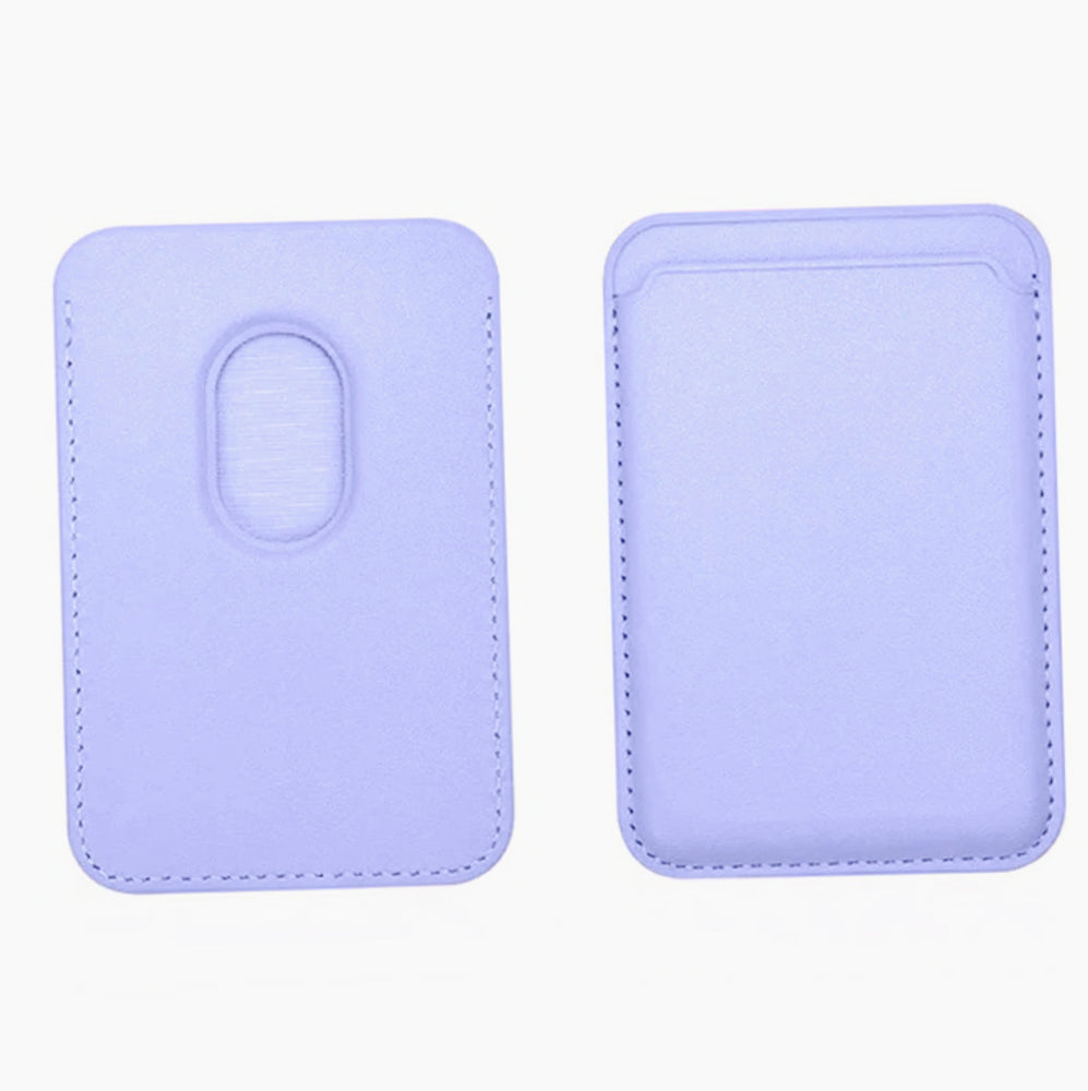Supporto porta carta di credito magnetico per iPhone e cover - ambraled